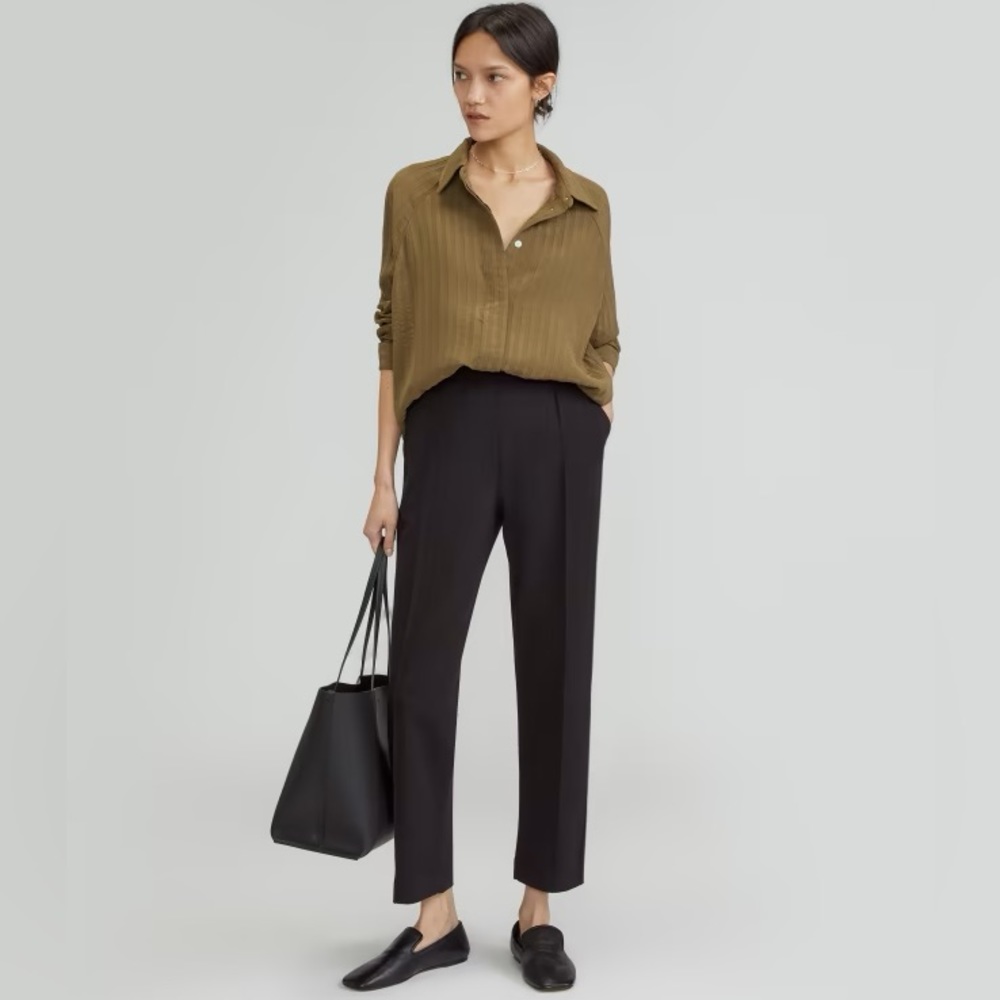 Everlane Dream Pant, black, medium, EUC